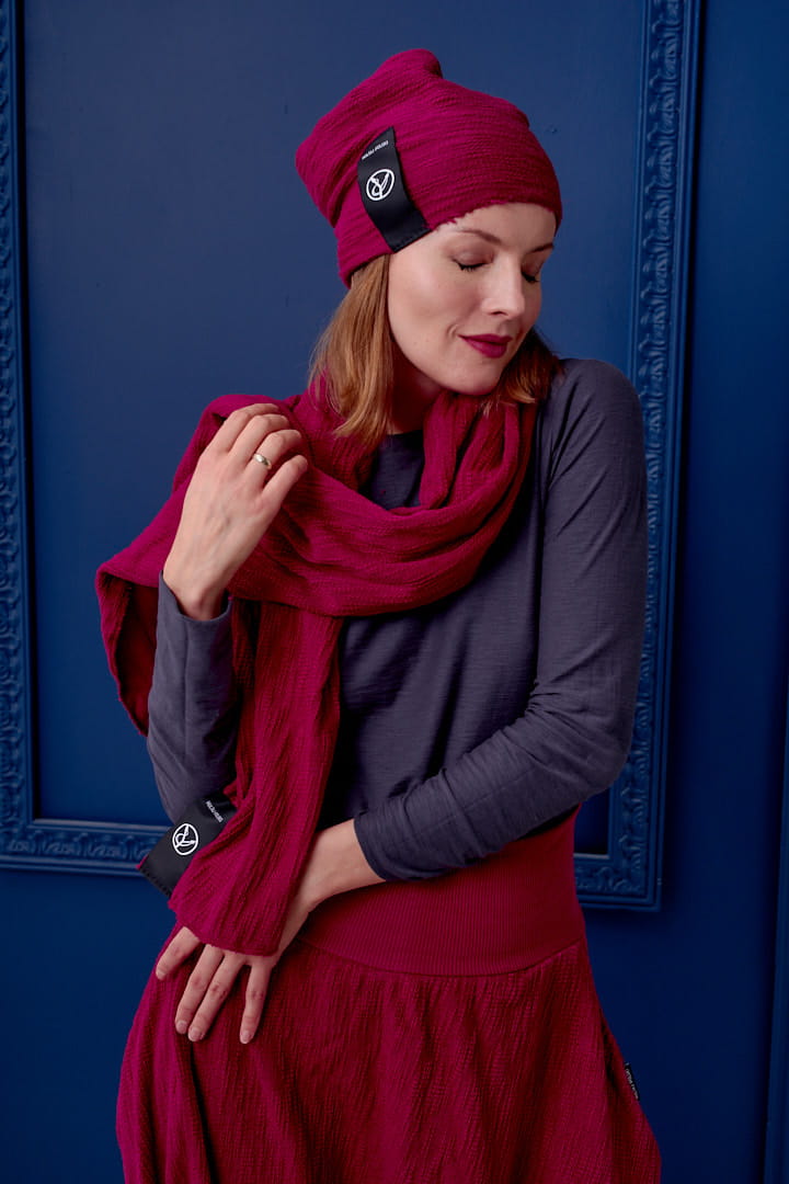 Hultajka Warkocz Bordo