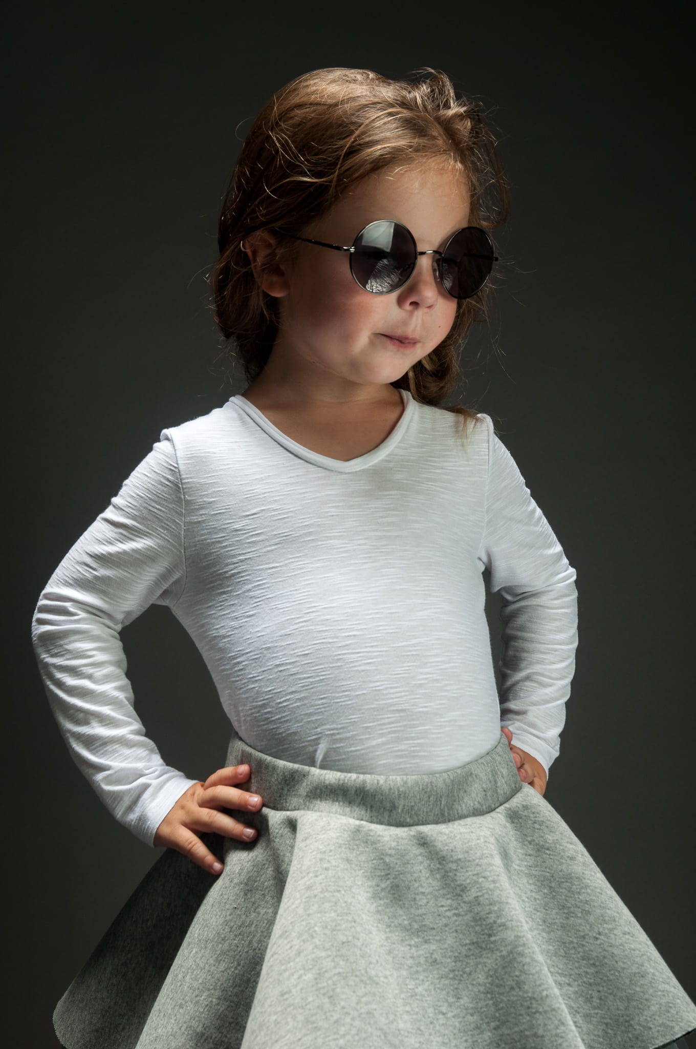 Bluzka biała dziecięca