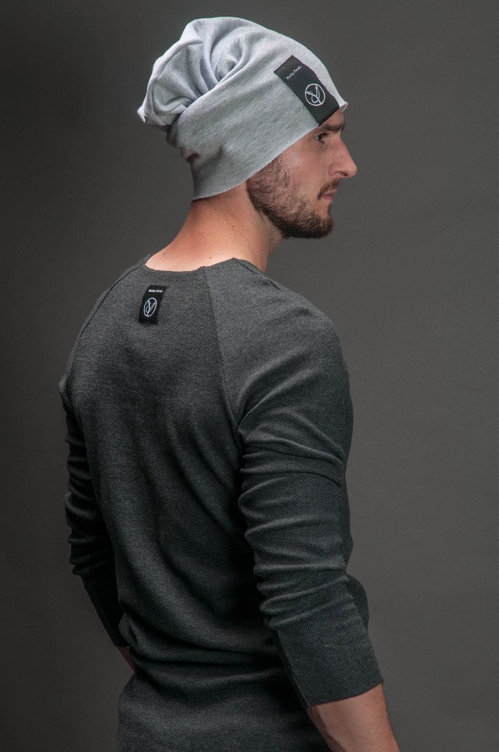 Czapka Hultajka szara męska