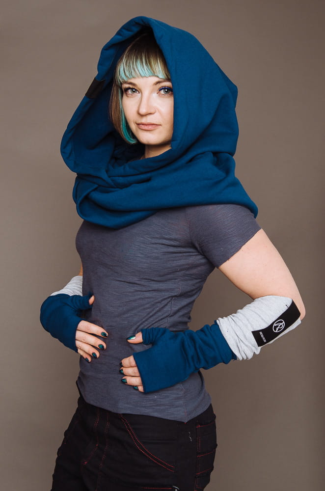 Rękawiczki Łotrzyce Granatowe