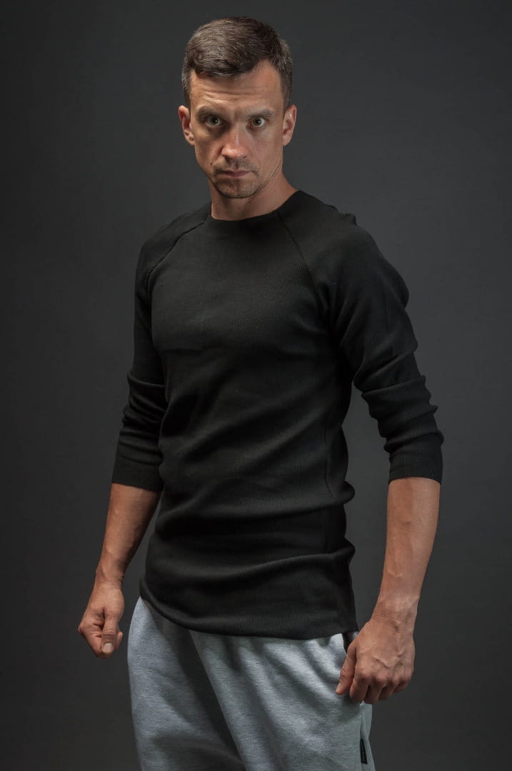 Bluzka męska czarna