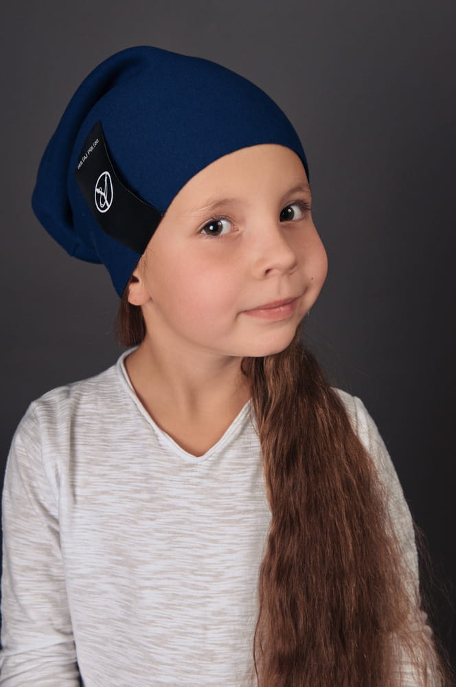 Czapka Hultajka granatowa dziecięca