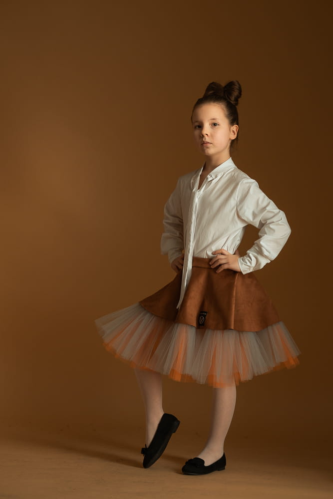 Spódnica herbaciana Revelka dziewczęca