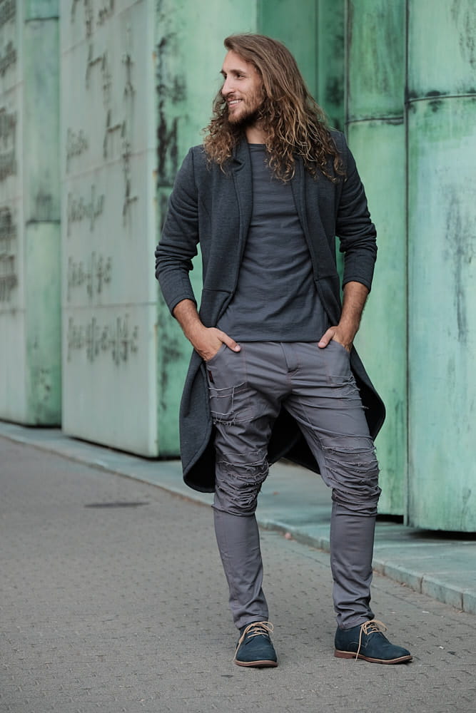 Płaszcz Revolter męski grafit