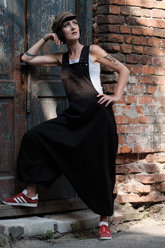 Spodnie damskie Hultaje czarne