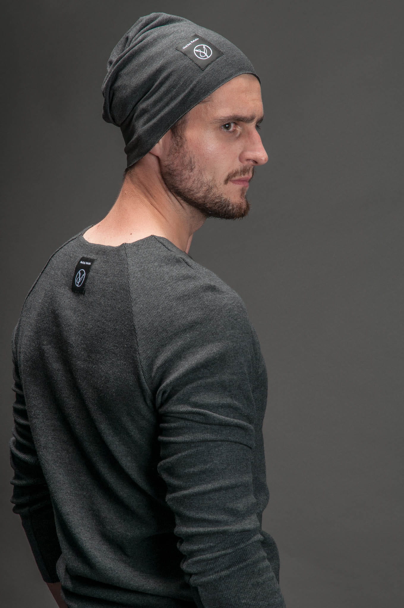 Czapka Hultajka lekka szara męska