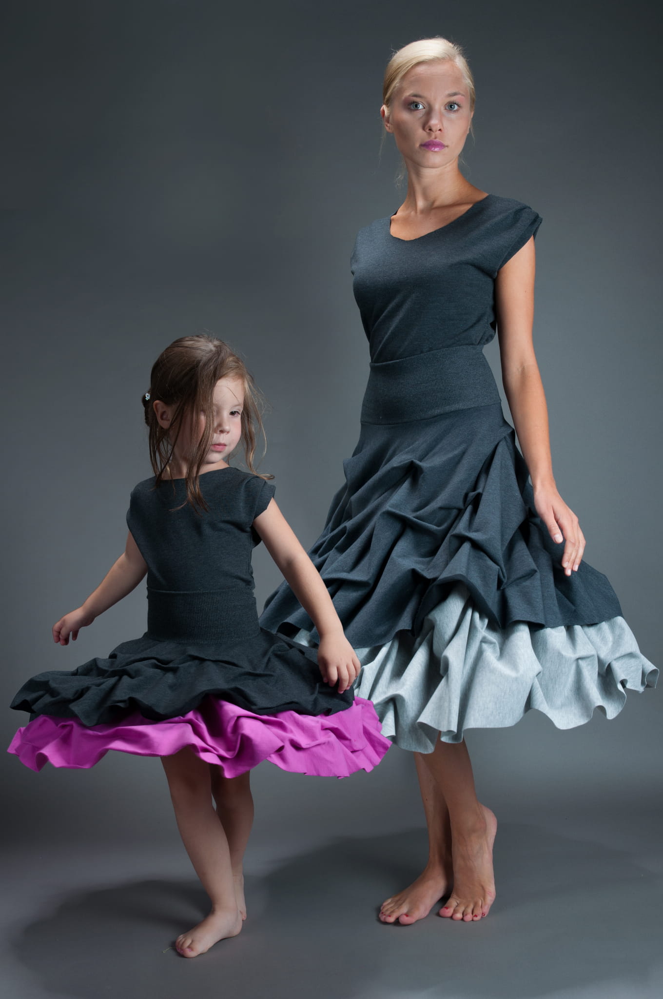 Spódnica Podwójnie Spieniona Komplet