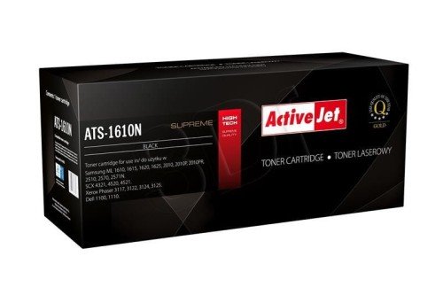 Activejet ATS-1610N Toner (zamiennik Samsung ML-2010D3 / 2010D3, Xerox 106R01159, Dell J9833; Supreme; 3000 stron; czarny)