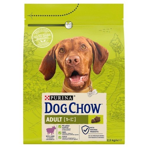 PURINA DOG CHOW Adult Lamb 2,5kg - sucha karma dla psa
