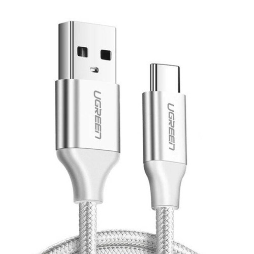 Kabel UGREEN US288 USB do USB-C, QC3.0, 2m (biały)