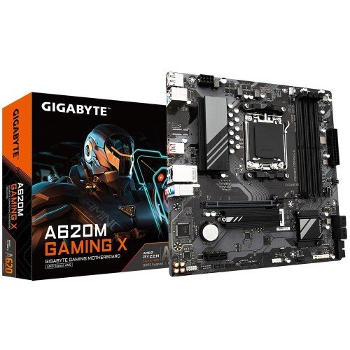 Gigabyte A620M GAMING X płyta główna AMD A620 Gniazdo AM5 micro ATX