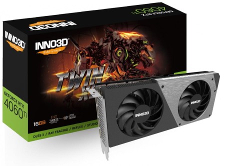 INNO3D GeForce RTX 4060 Ti Twin X2, 16384 MB GDDR6