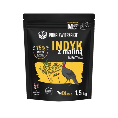 Paka Zwierzaka Seventh Heaven Indyk z maliną M 1,5kg