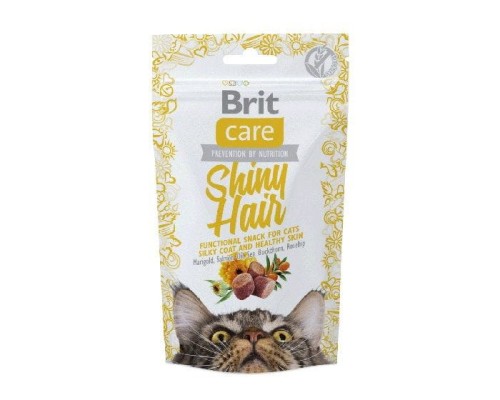 Care Cat Snack SHINY Hair 50g