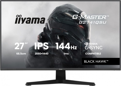 MONITOR IIYAMA LED IPS 27" G2741QSU-B1 Black Hawk 144Hz