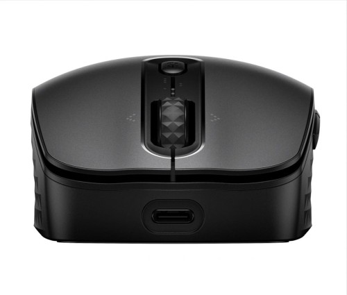 Mysz HP 690 Qi-Charging Rechargeable Wireless Mouse Black bezprzewodowa z akumulatorem czarna 7M1D4AA