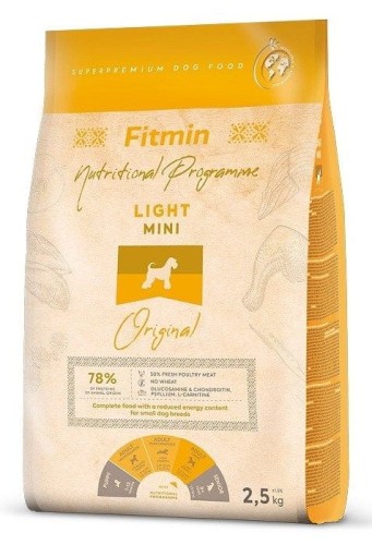 Light Mini Original - sucha karma dla psa - 2,5 kg
