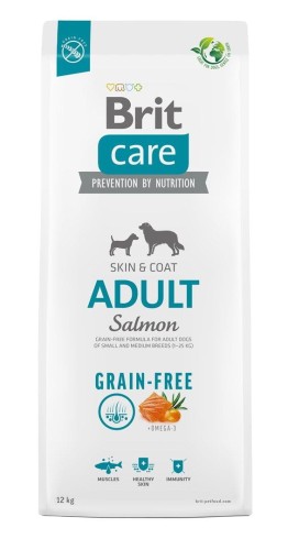 Care Grain-Free Adult Salmon – sucha karma dla psa - 12 kg