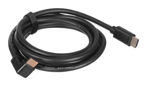KABEL KĄTOWY HDMI 2.0,90',4K60HZ,2M,Y-C1001