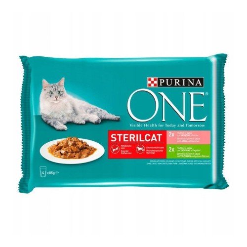 Karma One SterilCat Mix smaków 4x85g