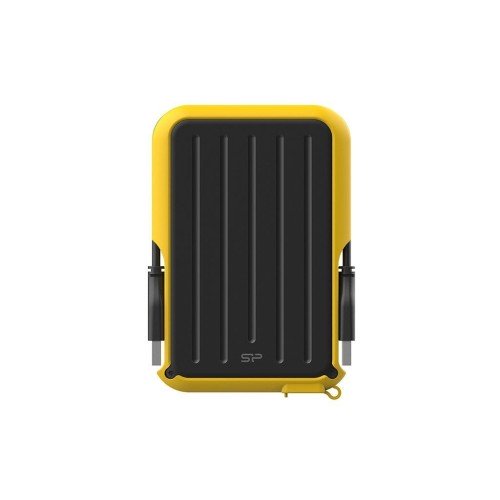 Dysk zewnętrzny Silicon Power Armor A66 2TB 2,5" USB 3.2 IPX4 Yellow