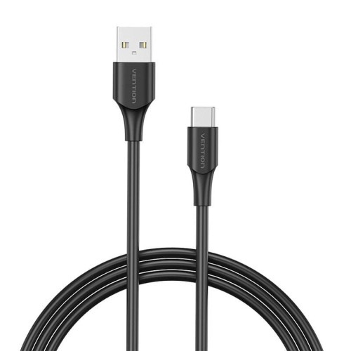 Kabel USB 2.0 A do USB-C 3A 0,25m Vention CTHBC czarny