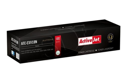 Activejet ATC-EXV18N Toner (zamiennik Canon C-EXV18; Supreme; 8400 stron; czarny)