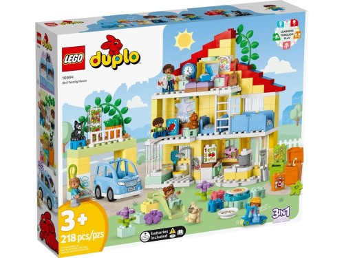 DUPLO Town 10994 Dom rodzinny 3 w 1