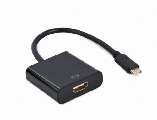 ADAPTER NA KABLU USB TYP-C DO HDMI 4K 60HZ, 15CM, CZARNY