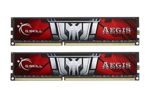 Zestaw pamięci G.SKILL Aegis F3-1600C11D-16GIS (DDR3 DIMM; 2 x 8 GB; 1600 MHz; CL11)