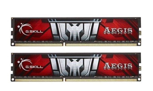 Zestaw pamięci G.SKILL Aegis F3-1600C11D-16GIS (DDR3 DIMM; 2 x 8 GB; 1600 MHz; CL11)