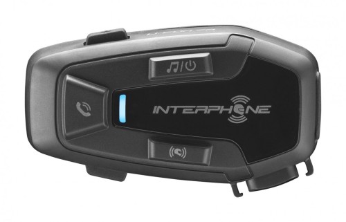 Intercom motocyklowy INTERPHONE U-COM 7R, komplet na 1 kask