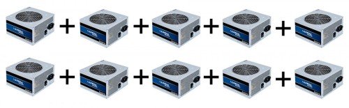 5% Rabatu przy zakupie 10 sztuk! ZASILACZ CHIEFTEC GPB-500S (500W) 80+ BRONZE