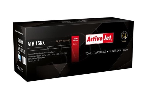 Activejet ATH-15NX Toner (zamiennik HP 15X C7115X, Canon EP-25; Supreme; 4200 stron; czarny)