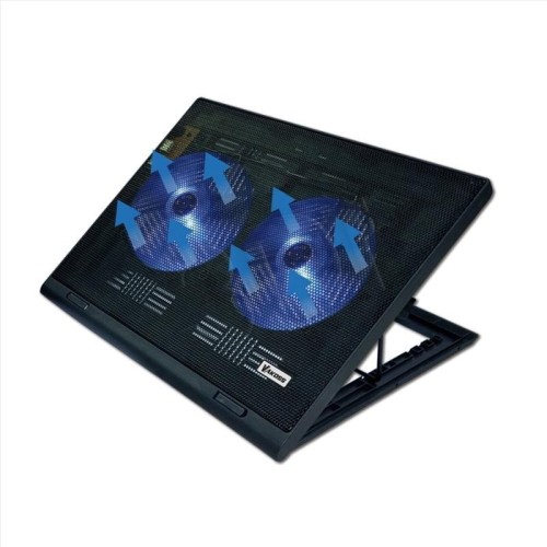 Podstawka chłodząca pod notebook VAKOSS LF-2463UK (17.x cala; 2 wentylatory; HUB)