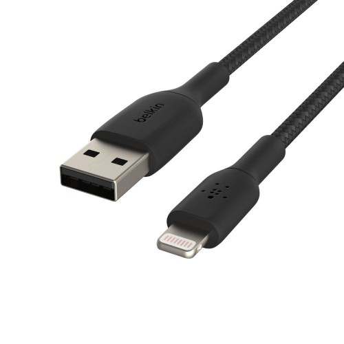 KABEL USB A - LIGHTNING, 3M, CZARNY