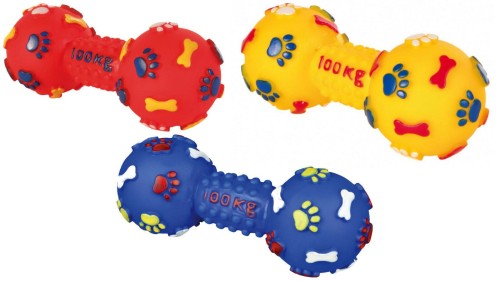 Hantelek winylowy - zabawka dla psa -15cm 3361