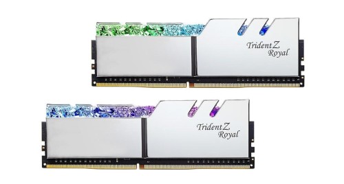 TRIDENTZ ROYAL RGB DDR4 2X16GB 3600MHZ CL16 XMP2 SILVER F4-3600C16D-32GTRSC