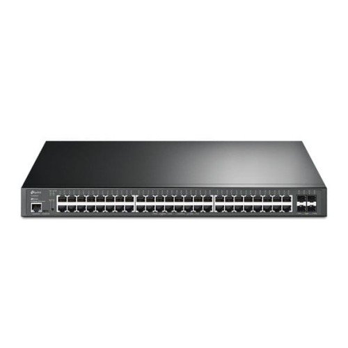 Switch TP-LINK TL-SG3452XP Zarządzalny L2+ JetStream, 48 portów gigabitowych PoE+, 4 sloty SFP+ 10GE