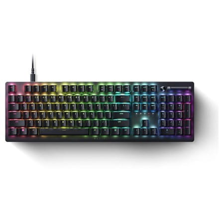 Klawiatura do gier Razer Deathstalker V2 Pro Klawiatura do gier Światło LED RGB Amerykańskie przewodowe czarne niskoprofilowe przełączniki optyczne (C