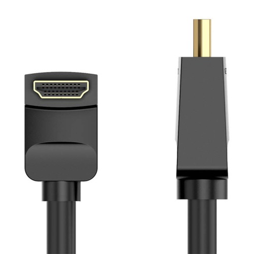 Kabel HDMI Vention AARBH 2m kątowy 90° (czarny)