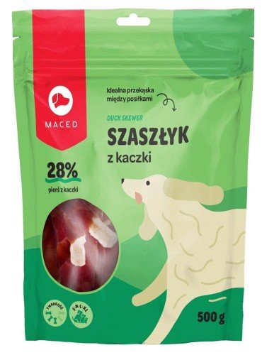 Szaszłyk z kaczki - przysmak dla psa - 500g