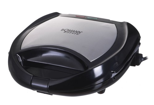 Opiekacz 3 w 1 do kanapek Boman ST/WA 1364 (650W; kolor srebrny)