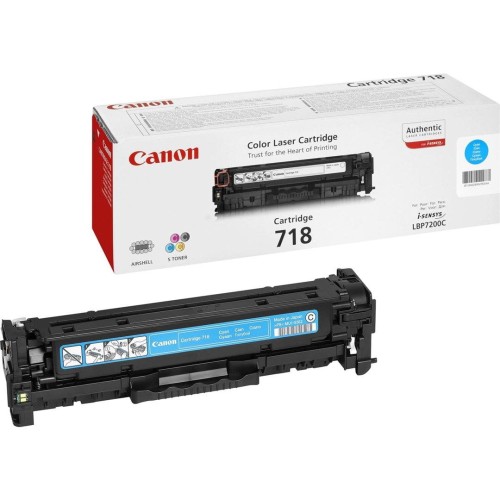 Toner CRG-718 2661B014 Cyan