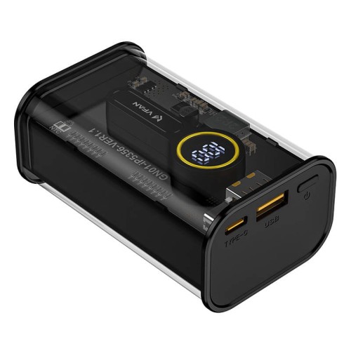 Powerbank magnetyczny Vipfan F11, 22.5W 10000mAh (czarny)
