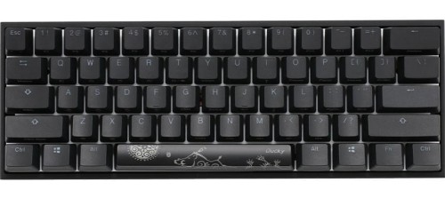 Klawiatura do gier Ducky Mecha Mini, MX-Black, RGB-LED - Czarna