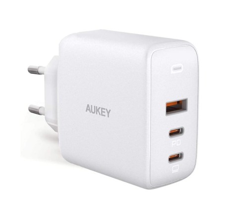 AUEKY PA-B6S WHITE OMNIA MIX GAN USB-C 90W PD 3.0
