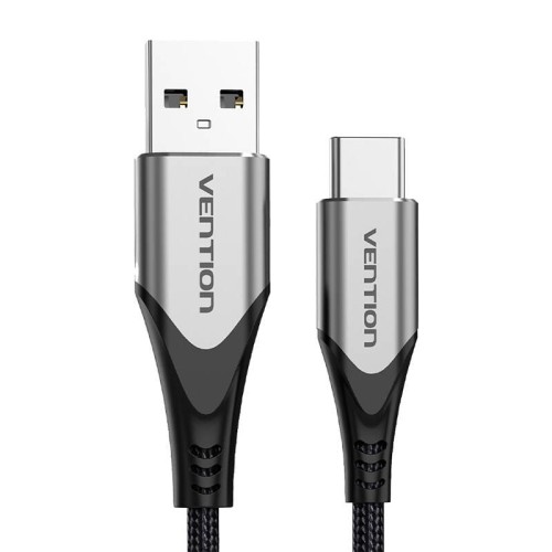 Kabel USB 2.0 A do USB-C 3A Vention CODHI 3m szary