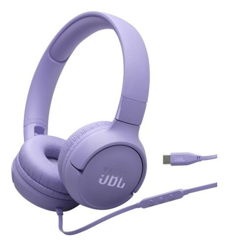 Słuchawki nauszne JBL Tune520C USB-C Purple