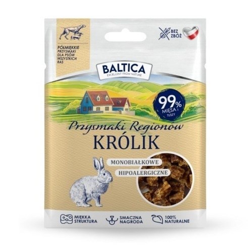 BALTICA PRZYSMAKI REGIONÓW półmiękkie królik 30g